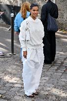 PFW Lacoste Outside Arrivals