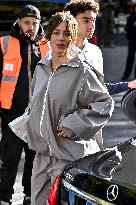 PFW Lacoste Outside Arrivals