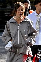 PFW Lacoste Outside Arrivals