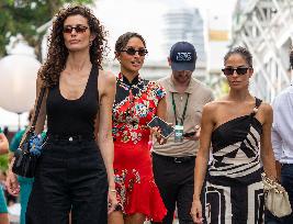 Singapore GP 2025 - Rebecca Donaldson, Alexandra Saint Mleux and Carmen Montero Mund