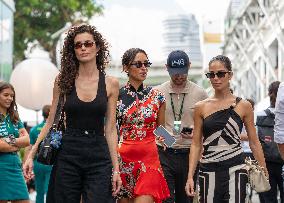 Singapore GP 2025 - Rebecca Donaldson, Alexandra Saint Mleux and Carmen Montero Mund