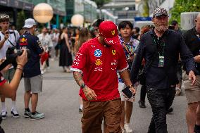 Singapore GP 2025 - Pilots and Managers Sighting