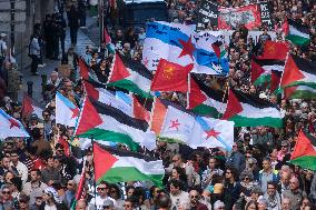 Galicia with Palestine Rally - Santiago de Compostela