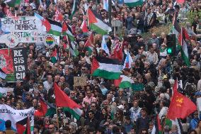 Galicia with Palestine Rally - Santiago de Compostela