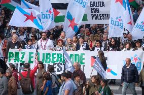 Galicia with Palestine Rally - Santiago de Compostela