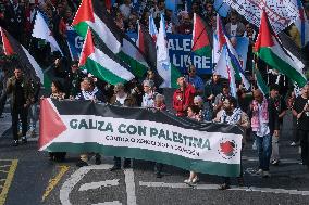 Galicia with Palestine Rally - Santiago de Compostela