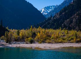 Issyk Gorge in Almaty Region - Kazakshta
