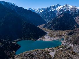 Issyk Gorge in Almaty Region - Kazakshta