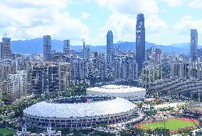 Futian CBD in Shenzhen