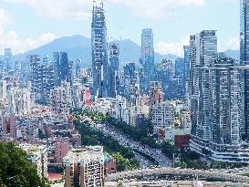 Futian CBD in Shenzhen