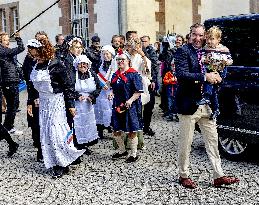 Grand Ducal Family of Luxembourg Visits Wiltz - Luxembourg
