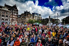 Protest Against The Livestock Industry - Amsterdam