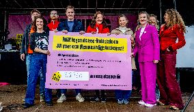 Protest Against The Livestock Industry - Amsterdam