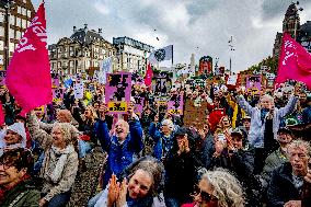 Protest Against The Livestock Industry - Amsterdam