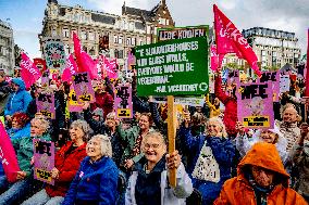 Protest Against The Livestock Industry - Amsterdam