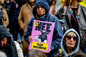 Protest Against The Livestock Industry - Amsterdam
