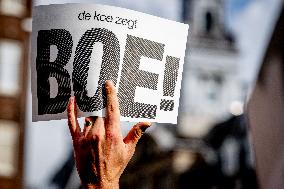 Protest Against The Livestock Industry - Amsterdam