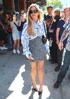 Sydney Sweeney out in New York