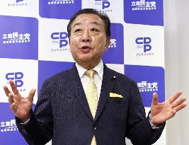 Japan opposition party head Noda