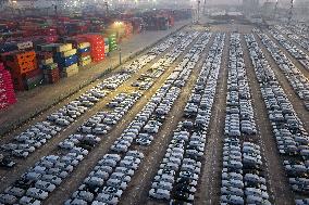 Nanjing Port Vehicles Export