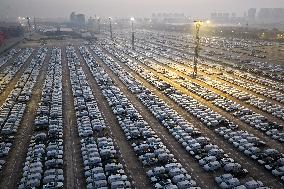 Nanjing Port Vehicles Export