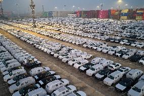 Nanjing Port Vehicles Export