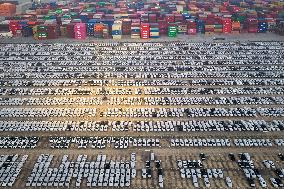 Nanjing Port Vehicles Export
