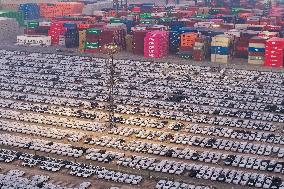 Nanjing Port Vehicles Export