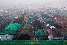 Yangtze River Wharf Coal Yard