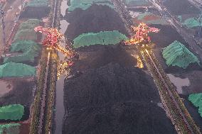 Yangtze River Wharf Coal Yard