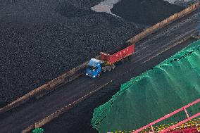 Yangtze River Wharf Coal Yard