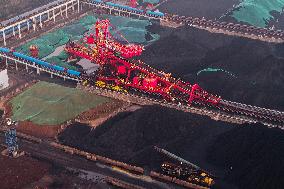 Yangtze River Wharf Coal Yard