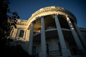 President Trump Speaks To Members Of The Media - DC