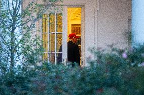 President Trump Speaks To Members Of The Media - DC