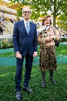 Eric Woerth At Qatar Prix De L Arc de Triomphe - Paris