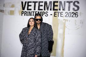 PFW - Vetements Photocall
