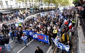 The Tous 7 Octobre Association Organizes A March For Hostages Held By Hamas - Paris