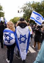 The Tous 7 Octobre Association Organizes A March For Hostages Held By Hamas - Paris