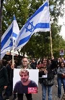 The Tous 7 Octobre Association Organizes A March For Hostages Held By Hamas - Paris