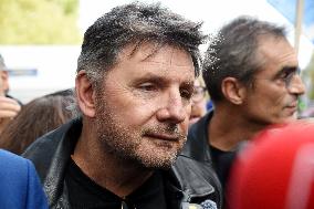 The Tous 7 Octobre Association Organizes A March For Hostages Held By Hamas - Paris