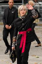 PFW Valentino Outside Arrivals