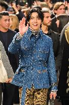 PFW Valentino Outside Arrivals