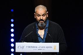 Tribute Evening For October 7 Victims - Paris