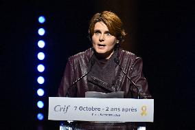 Tribute Evening For October 7 Victims - Paris