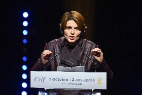 Tribute Evening For October 7 Victims - Paris