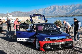 The New Renault 5 Turbo 3E Unveiled On The Calvi Harbour
