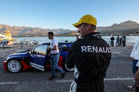 The New Renault 5 Turbo 3E Unveiled On The Calvi Harbour