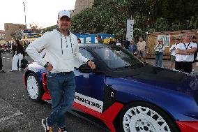 The New Renault 5 Turbo 3E Unveiled On The Calvi Harbour