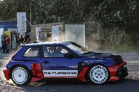 The New Renault 5 Turbo 3E Unveiled On The Calvi Harbour