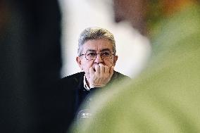 Jean Luc Melenchon And Emmanuel Fernandes LFI - Strasbourg